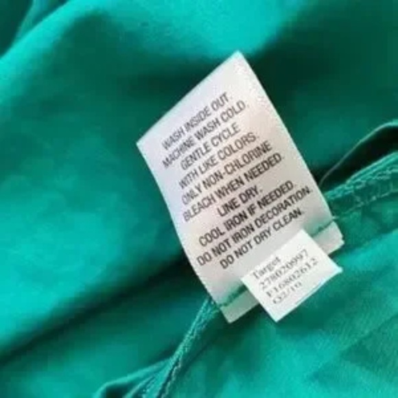 Merona Kelly Embellished Beaded Neckline Sleeveless Teal Green Tank Top Size S - Picture 7 of 11